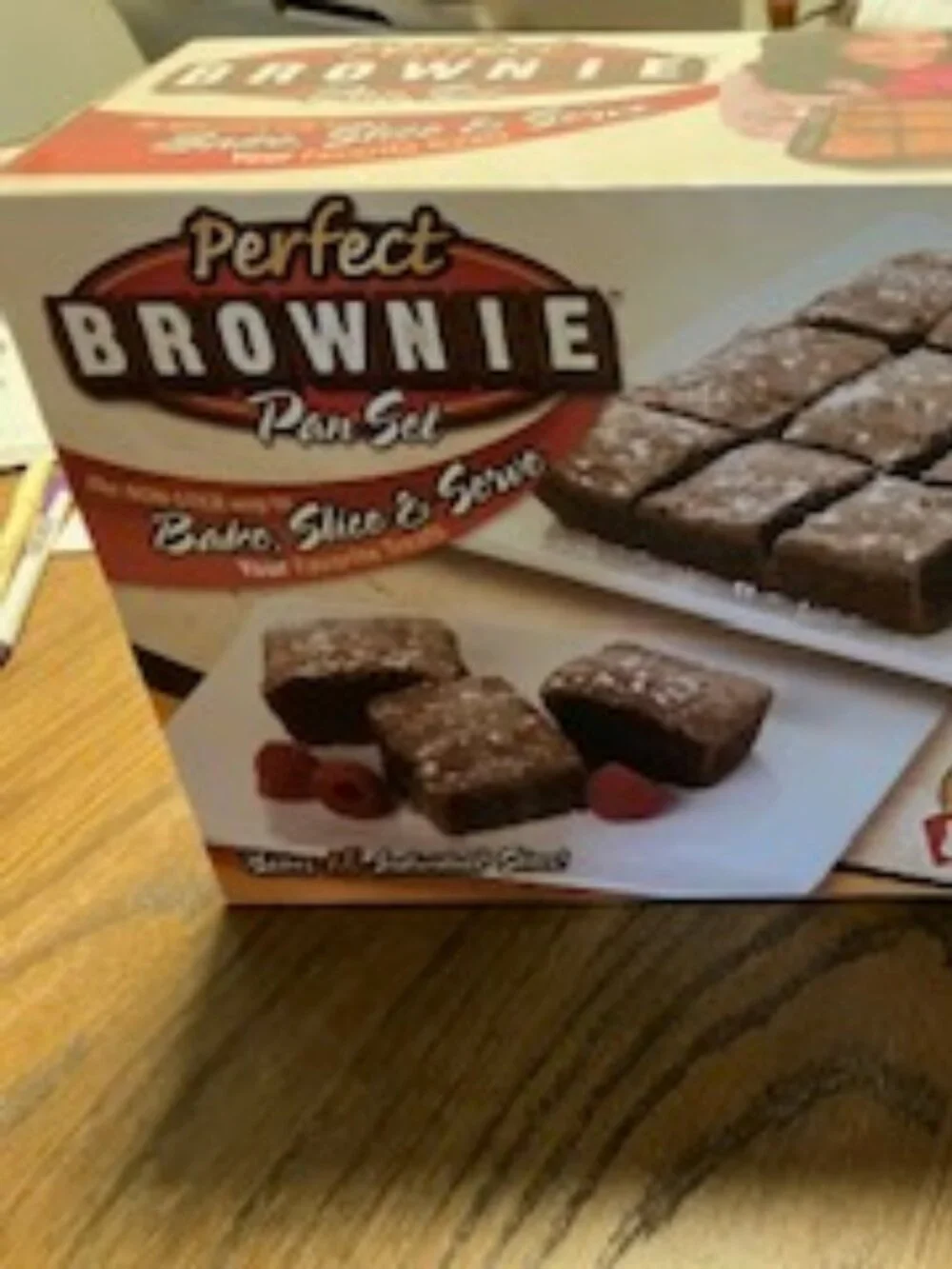 Vintage/New in Box  Perfect Brownie Pan Set